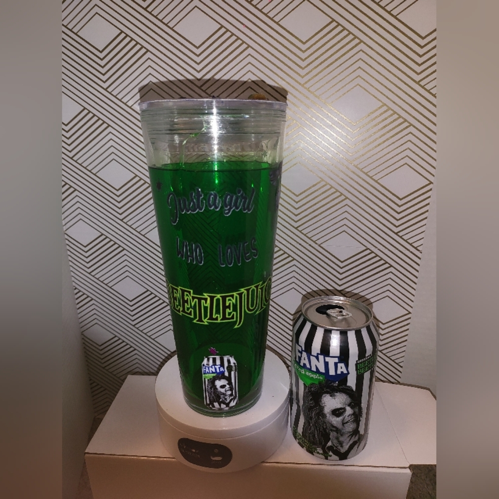 Beetlejuice tumbler